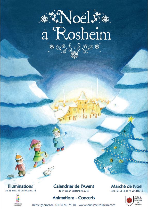 Affiche noel a rosheim