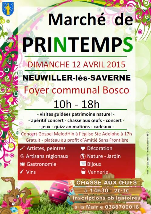 Marche printemps neuwiller